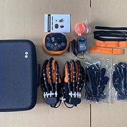 Piyush Lifescience Robotic Hand rehabilitation Gloves Both hands Finger Rehabilitation Trainer Robot Gloves, Long-Term Relief Physiotherapy Therapy (Both Hand, Medium Size)-image-92