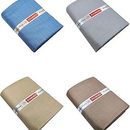 Unstitched Exclusive Shirt Fabric Combo for Men - Cotton Blend Material-image-93