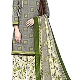 Women's Grey Cotton Printed Unstitched Salwar Suit Material(JOPLPDP1092)-image-86