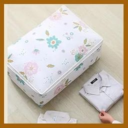 CHANCY Big Size Blenket storage bag under bed Storage Organizer, Moisture Proof Mildew Proof Dust Proof Waterproof Quilt Storage Bags Foldable, Square Bag Organizer (1)-image-45
