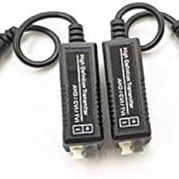 Bectro 2 Pieces CCTV Passive Video Balun Transmitter & Transceiver with Cable for 1080P TVI/CVI/TVI/AHD/960H DVR Camera CCTV System, No Power Required, for Indoor & Outdoor Purposes-19