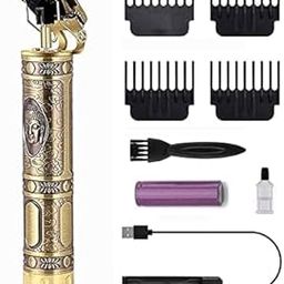 MOMENTIME Hair Trimmer For Men Buddha or Dragon Style Trimmer, Professional Hair Clipper, Adjustable Blade Clipper, Hair Trimmer and Shaver For Men, Close Cut Precise Hair Machine - Golden-image-114