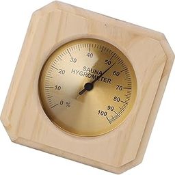 ZIZEV Sauna Hygrothermograph Humidifying Damp Frame Wood Framed for Interior, Sauna Accessories-image-35