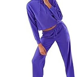 Women Blue Solid Corduroy Hooded Top & Flared Pant Co-Ords Set (Ultramarine_S)-image-66