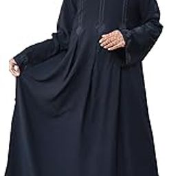 Black Abaya Stone Work For Women Elegant Modest Wear Burkha Islamic Stylish Burqa-picture-32