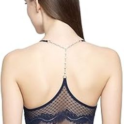 Women's Lace Lightly Padded Wire Free Bralette Bra-26