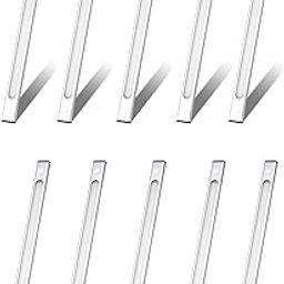 EVEHANGER Eve Hanger 4W LED Linear Cabinet Light | Bright & Energy Efficient Scale Light for Home | Under Cabinet Light for Wardrobe,Kitchen Shelf | Aluminium case| Pack of 10 (Warm White, 2 feet)-10
