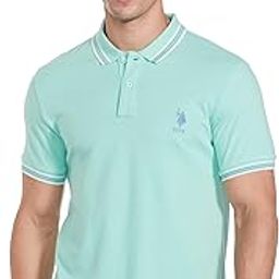 Men's Solid Slim Fit Polo Shirt-image-107