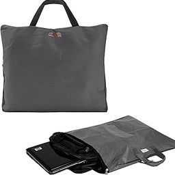 PHILLIN Messenger Shoulder Bag Cover Waterproof, Laptop Bag's Rain Case Protection with Carrying Pouch, Office Bag Rain's Covar Waterproof Pu Material - Grey-30