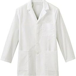 PrimeSurgicals Unisex Lab Coat For School And Colleges Students ?¢ 100% Pure Cotton Casual Style ?¢ Size (Large ?¢ 40)., White-18