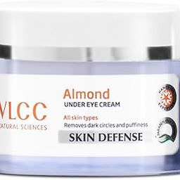 VLCC Almond Eye Cream - 15g | For Dark Circles and Puffiness. Lightweight Eye Cream | With Almond Oil And Vitamin E | Rich in Anti-Inflammatory Properties | Soothing & Calming Eye Cream-image-41