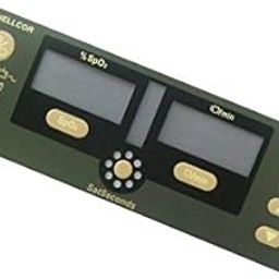 Nellcor Pulseoximeter N-550 compatible Keypad sticker.-28