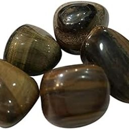 Natural Tiger's Eye 50 Grams Tumble Stone for Reiki Healing, Crystal Healing, Vastu Correction and Wisdom-image-97
