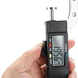 S.D Enterprises Mini Digital Thickness Gauges Horizontal Electronic 0-25mm Caliper Measuring Tool Meter Vernier Calibrator (black gauge 25mm)-picture-17