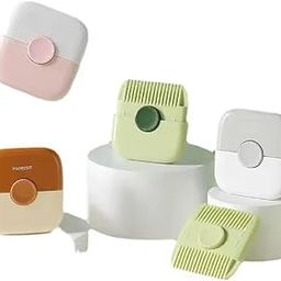 MilliMegaa Two in one Hair Comb Cutter for Kids Double Sided Baby Hair Cutting Razor Comb Hair Clipper Bang Comb Styling Tool-image-2