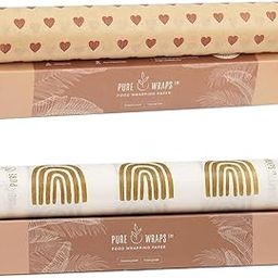 Pure Wraps Food Wrapping Parchment Paper Printed | Oven, Microwave, Air Fryer Safe | Butter Paper Roll | Non Stickt | Roti, Paratha & Sandwich Paper |100% Hygicenic |Pack of 2-image-34