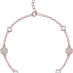 925 Silver Rose Gold Anushka Sharma Studded Bubble Bracelet, Adjustable Gifts for Girlfriend, Gifts for Women & Girls| With Certificate of Authenticity and 925 Stamp | 6 Month Warranty*-picture-53