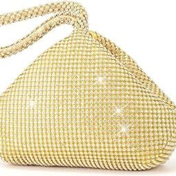 Women's Luxury Rhinestone Evening Clutch Bag – Sparkly Crystal Purse with Top Handle – Glitter Party Handbag for Wedding, Prom, Cocktail & Special Events For Women and Girls-image-45
