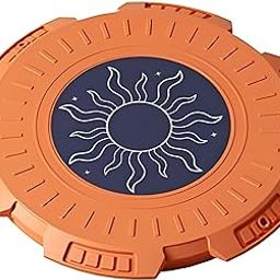 Trifecta Sport Waist Twisting Disc, Multifunction Silent Body Shaping Balance Board Fitness Waist Exercise Equipment for Home Office, Twisting Bar Machine (Orange, Pack of 1)-picture-10