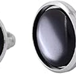FashMade Grey Stainless Steel Cufflinks for Men | Premium Anti-Rust Finish | Comes in Elegant Cufflink Box | Ideal for Formal Wear, Gifting & Office Look-19