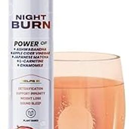 GOODVEDA Night Burn With Apple Cider Vinegar Tablet,Japanese Matcha + L- Carnitine,Helps In Detox,Weight Management And Immunity Boost (15 Count (Pack Of 1)),15 Capsule-image-45