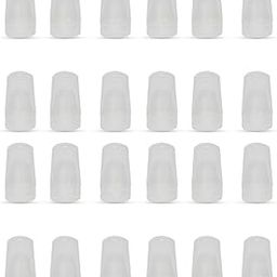 24pcs 20ml Travel Flip Cap Bottles, Unbreakable, Leakproof Refillable Travel Containers, Squeezable Travel Tube Sets Cosmetic Toiletry Containers for Shampoo Lotion Soap Use (Pack of 24)-35