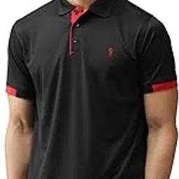 eppe Men's Polo Neck Solid Activewear Half Sleeve Dryfit Micropolyester Sportswear | Casual wear T-Shirt-picture-29
