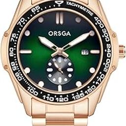 Pioneer Mens Watches Gold Stainless Steel Waterproof Calendar Watch Fashion Classic Design Quartz Watch for Men-image-49