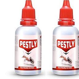 PESTLY Antguard:Herbal Ant Bait-30Ml|Baby-Safe,Pet-Friendly|100% Herbal|/Ant Repellent For Home|Ant Killer Gel|Ant Liquid|Ant Organic Liquid/Ant Gel Bait/Garden,Kitchen,Wall Edges-Pack Of 2 Bottle-picture-25