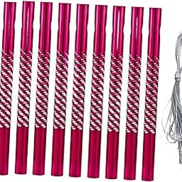 ARTISOUL® 10X Aluminum Wind Chime Tubes Set Empty Tubes for Garden Outside Adults Kids Pink | Yard, Garden & Outdoor Living | Garden Decor | Wind Chimes-image-30