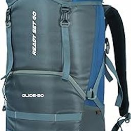 GLIDE 50 ltrs Rucksack Bag for Men & Women Travel Backpack for for Trekking & Hiking, LHK001-image-2