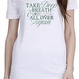 Deep Breath (Green) White Women Polo T-Shirt-87