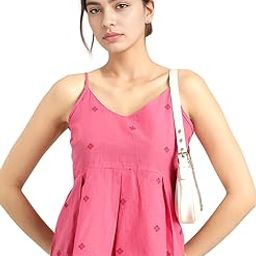 Women's Polycotton Cami Top - Available in Blue & Pink Xs to L-image-88