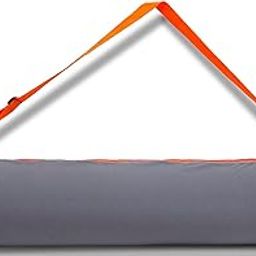 Panchtatava Luxury Grey Yoga Bag Yoga Mat Cover Only with Adjustable Shoulder Strap (Orange)-image-53