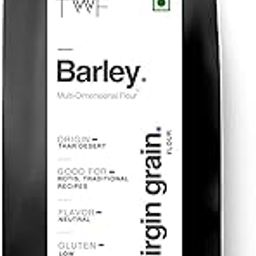 TWF Virgin Barley Flour (1 kg) - Jau Atta | Jav | Barli | Yavalu | Yava | 100% Natural, High Fiber Flour for Baking & Cooking | Ancient Grain, Minimally Processed | Perfect for Plant-Based Diets-image-9