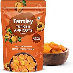 Farmley Exotics Apricots Dry Fruits | 200g | Apricot, Dried Apricot, Dry Fruits, Apricots, Apricot Dry Fruits, Dry Apricot, Dried Apricots, Turkish Apricot, Gluten Free (Pack of 1)-image-15