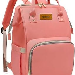 Laee cute baby Diaper Bag for Mothers | Spacious Waterproof Backpack with Multiple Pockets to Easily Organise Baby Essentials, Various Sized Pockets-image-23