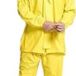 Rainwear Rainbow PVC Men's Rainsuit | Vibrant Waterproof Jacket & Pant Set for Bike, Daily Commute & Heavy Rain-28