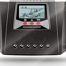 SolaMr 60A PWM Solar Charge Controller 12V/24V/36V/48V Intelligent Regulator Auto Paremeter Adjustable with LCD Display-25