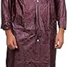 Unisex Waterproof Long Coat Raincoat for Men and Women with Adjustable Hood-picture-31