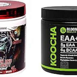 Blooming Healthcare Pre-Work Out Combo | Koocha EAA+BCAA Powder 300gm | Pre-Workout – Energy Booster with Creatine & Beta-Alanine 300gm-image-44