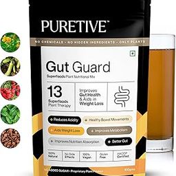 GUT GUARD | Superfoods Nutritional Mix | Gut Supplement for Strong Digestion, Acidity Relief, Immunity, Improves Metabolism | GUT Detox For Men & Women | 100% Pure Vegan | 100gms-picture-24