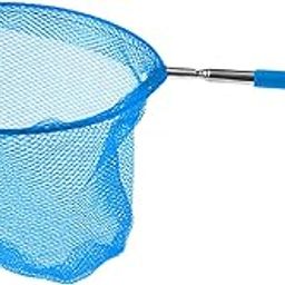 MERISHOPP Kids Fishing Net Folding Supplies Easy Using Skimmer Net for Garden Children-29