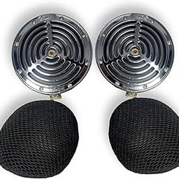 EAZ Roots Megasonic Horn Cover – Premium Mesh Dustproof Set of 2, Universal 12V, Durable & Washable.-image-12