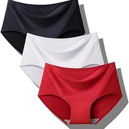 Women's Seamless Hipster Ice Silk Panty, Hipster Panties for Women Daily Use (Multi Colored)-image-59