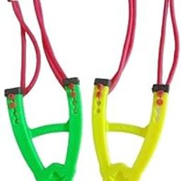 DIGSMORDEN Slingshot (Gulel) Toy for Kids/Flat Rubber Slingshot Gulel Catapult for Sports/Gulel for Outdoor Games/Strong Sling Shot Rubber for Perfect Aim with Strong Grip for Kids 2pcs-image-84