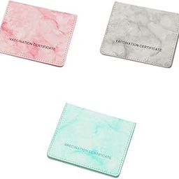 LICHTS®3Pcs Vaccination Card Protector Slim Wallet for Documents Gray Pink Green|Clothing Shoes & Accessories | Womens Accessories | ID & Document Holders|3 Pieces Card Holder Wallets-image-89