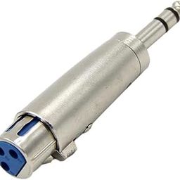 KNEUTRIX 3-Pin XLR Female to 1/4" 6.35mm Stereo Male Plug -Audio Cord Cable Joiner - Mic Adapter -Coupler Extender-image-75