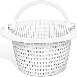 sawluv 513330 Skimmer Basket for Pentair Pool Skimmer, Pool and Spa Filter Basket Compatible with Hayward SP1091WM & Pentair HydroSkim above Ground Pool Skimmer, with Handle (1 Pack)-picture-15