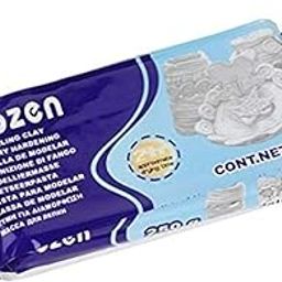 QALAM Kaari Dozen Modelling Clay Air Hardening (White) 250 GMS-image-16